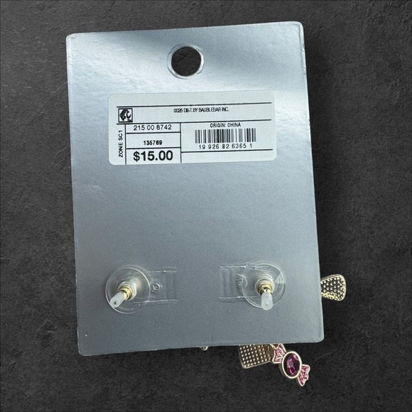 Sugarfix by Baublebar Halloween Haul Pumpkin Candy Drop Earrings Gold Tone NWT - Picture 2 of 2